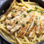 Garlic Parmesan Chicken Pasta