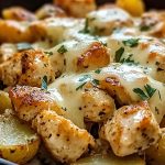 Garlic Parmesan Chicken Potatoes