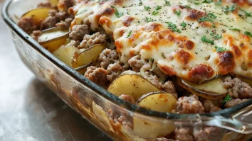 Hamburger Potato Casserole