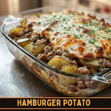 Hamburger Potato Casserole