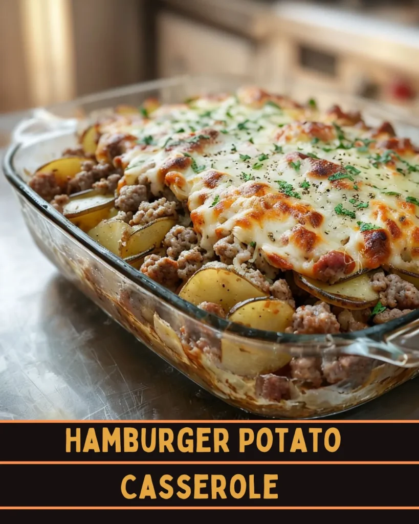 Hamburger Potato Casserole