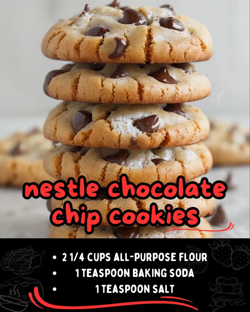 nestle chocolate chip cookies