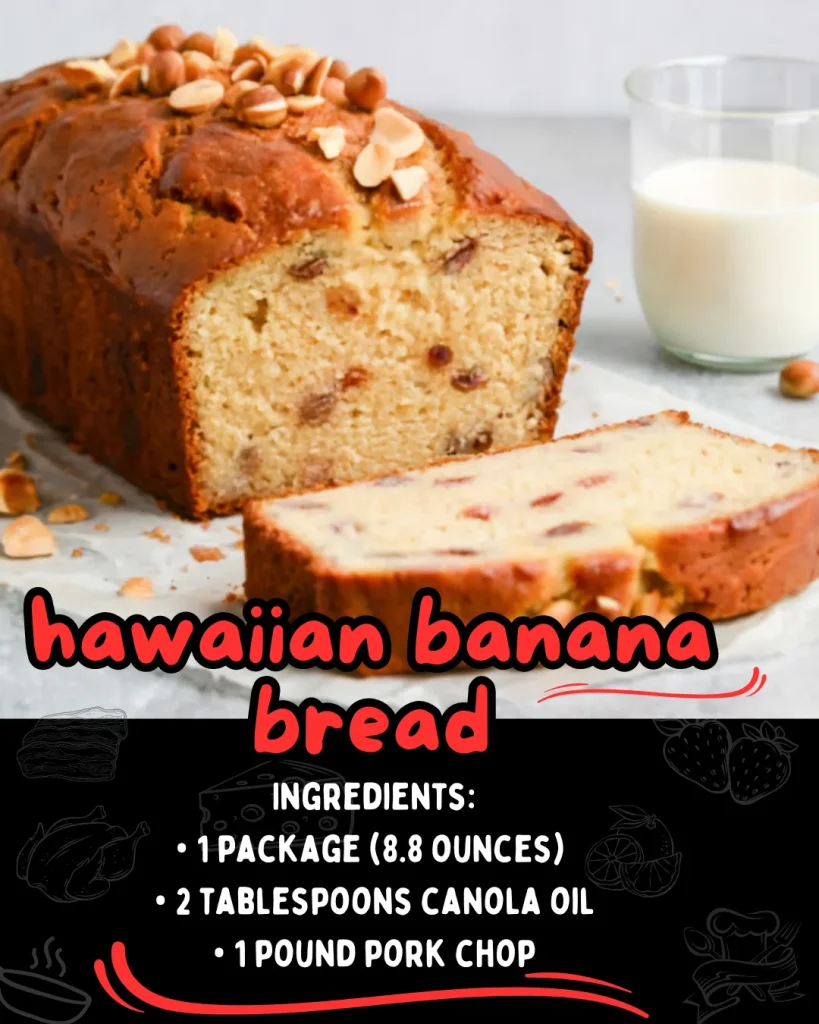 hawaiian banana bread recipe