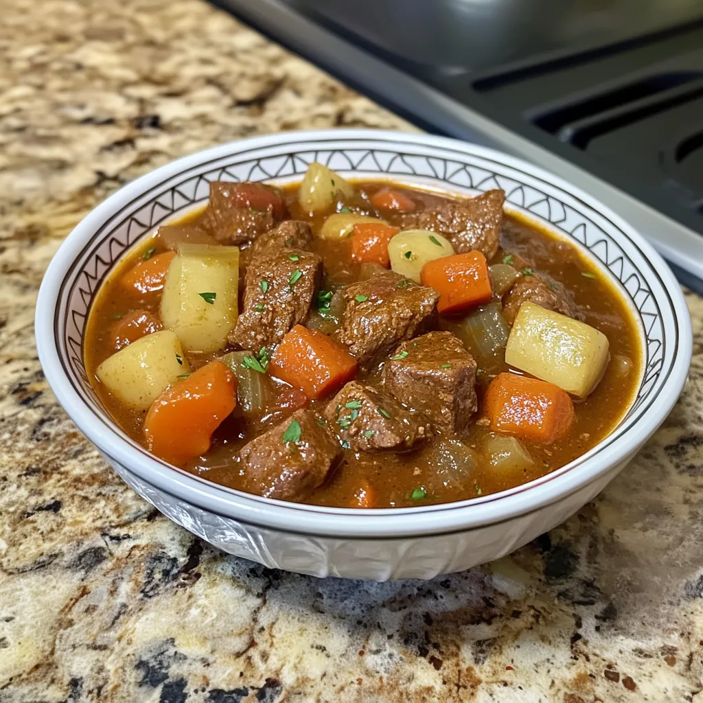 Angel's Old Fashioned Beef Stew