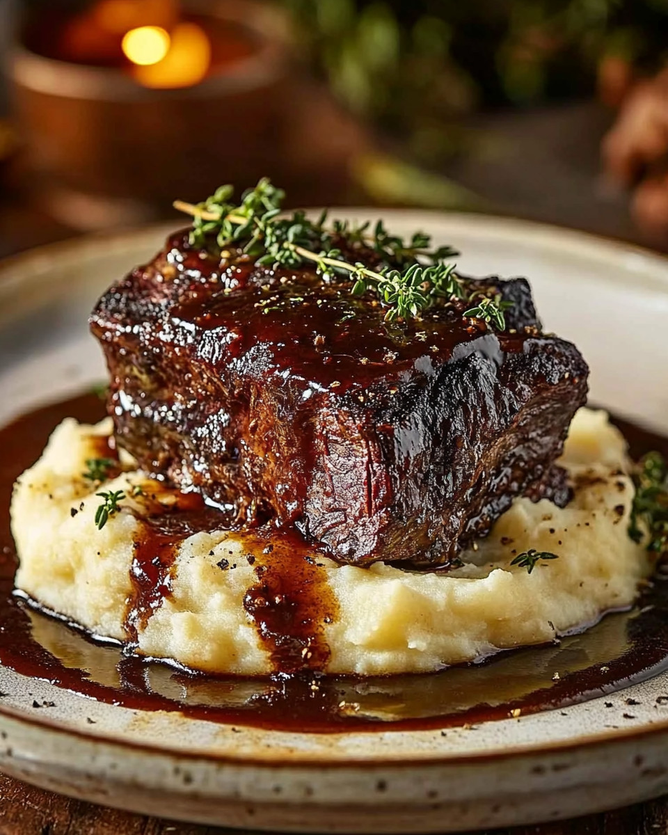 Braised Short Ribs With Mashed Potatoes Newsile