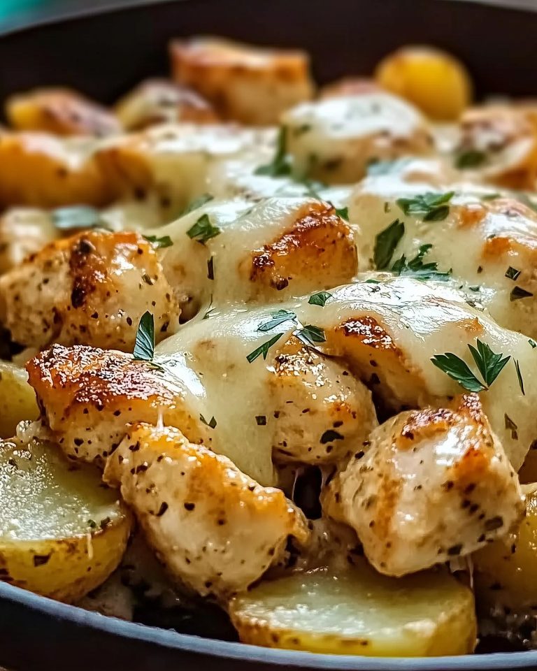 Garlic Parmesan Chicken Potatoes