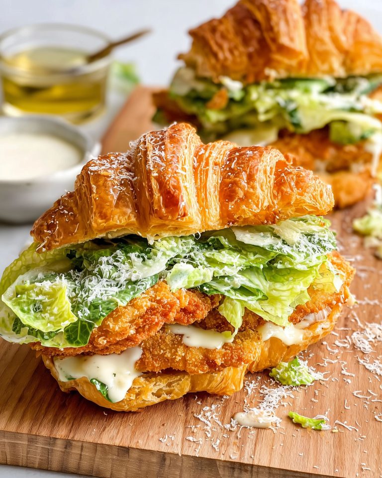 Crispy Chicken Croissant Sandwich